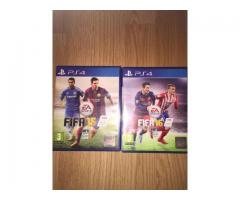 FIFA 15 and FIFA 16 - PS4
